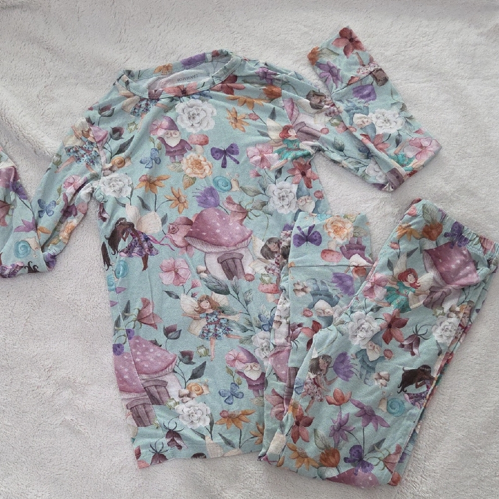 Posh Peanut Pastel Fairy Pajama Set
